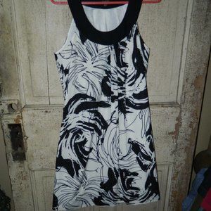 Talbots Womens Sleeveless Cotton/silk Summer Dress Size 12 (Y-18)